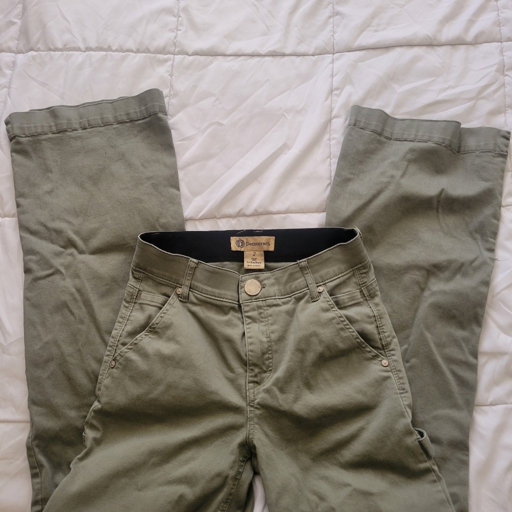 Democracy Olive Green Pants